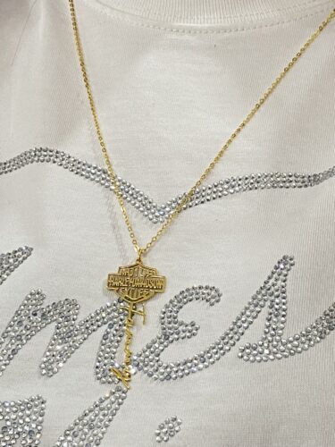 Customize Your Name With HLD Women Necklace And Free Matching Earrings Set Version 9 photo review